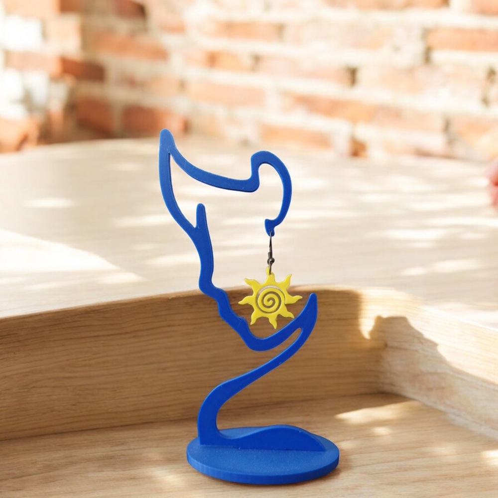 Here Comes The Sun Yellow Earrings